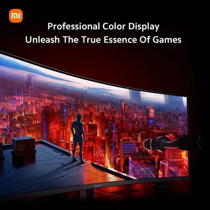 Xiaomi Curved Gaming Monitor 34-Inch / VA Panel / 3440 x 1440 WQHD / HDMI x 2 DisplayPort x 2 / 1500R Curvature / 180Hz Refresh Rate / 21:9 Aspect Ratio