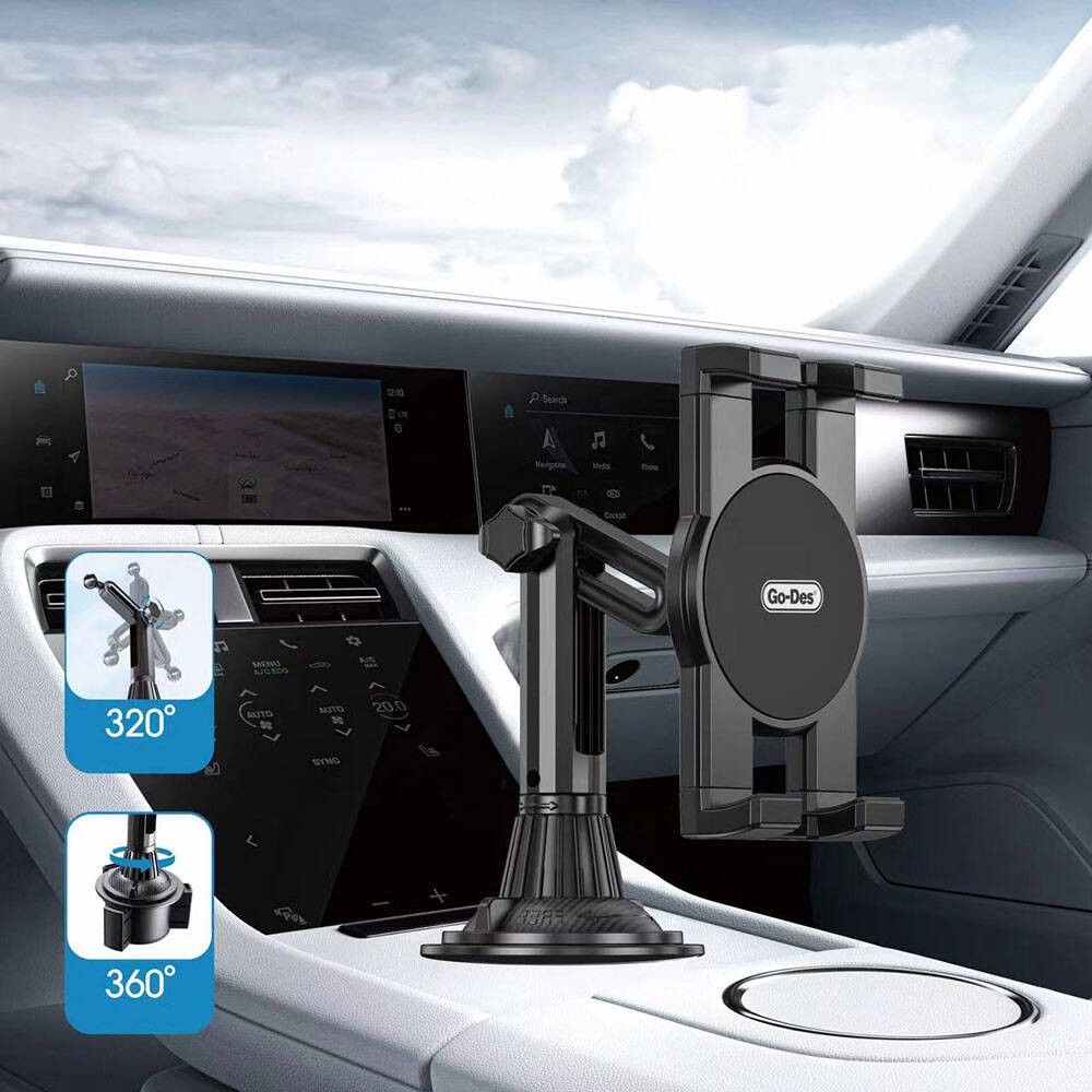 Go-Des In-Car Phone Holder Go Des GD-HD313 360