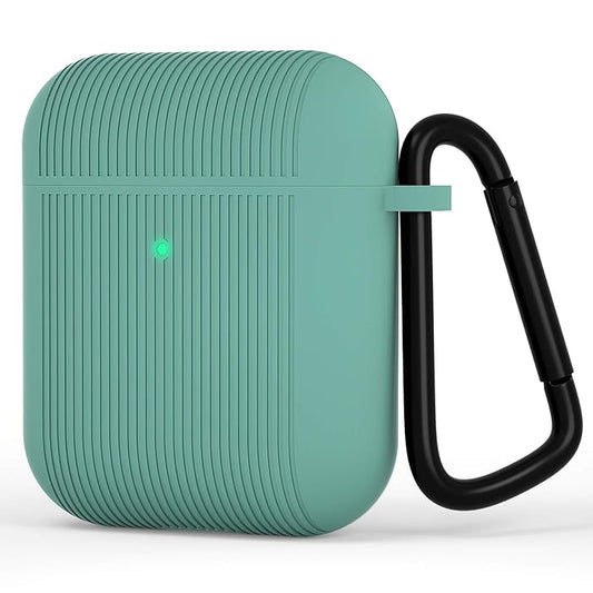 Grneric Kiwi Design Portective Case for Airpods  1/2 Light Green