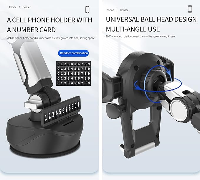 Suction Cup Cell Phone Holder Stand