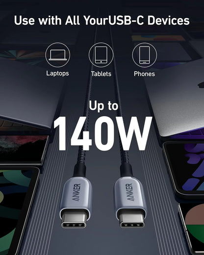 Anker 765 USB-C to USB-C Cable (3 ft / 6 ft)