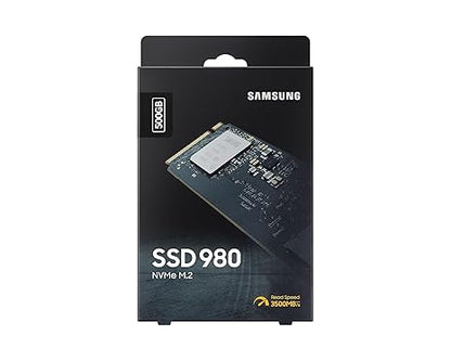 Samsung 980 500GB PCIe 3.0 NVMe M.2 Internal SSD