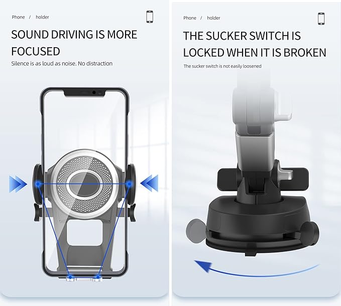 Suction Cup Cell Phone Holder Stand