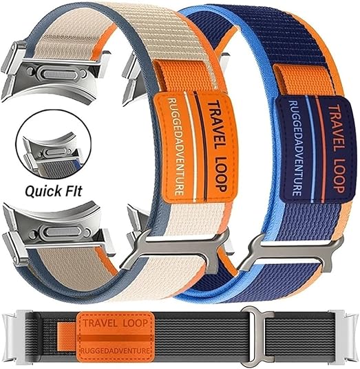 Quick Fit Trail Loop Strap Fit for Samsung Galaxy Watch 6 Classic 43mm 47mm 5Pro 45mm