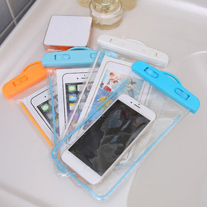 Swimming Bags Waterproof Phone Case Water Proof Bag Mobile Phone Pouch PVC Cover For Mobile Phone Storage Bag 21x11cm