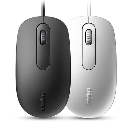 Rapoo N200 Wired Optical Mouse with 1600DPI