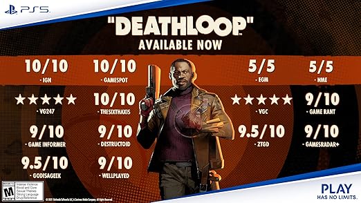 قرص مضغوط لـ DEATHLOOP PS5