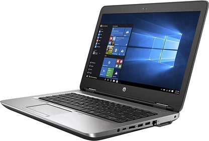 (مجدد) لابتوب HP ProBook 640 G2، معالج Intel Core i5، ذاكرة 8 جيجا بايت DDR4، 256 جيجا بايت M.2 SSD، نظام التشغيل Windows 10 Pro