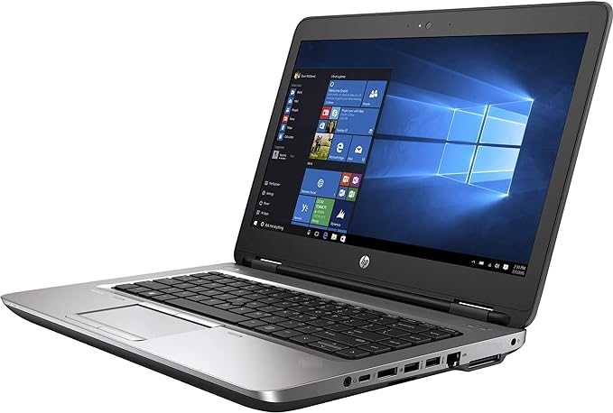 (Renewed) HP Laptop ProBook 640 G2 , Intel Core i5, 8GB DDR4 , 256GB M.2 SSD,  Win 10 Pro