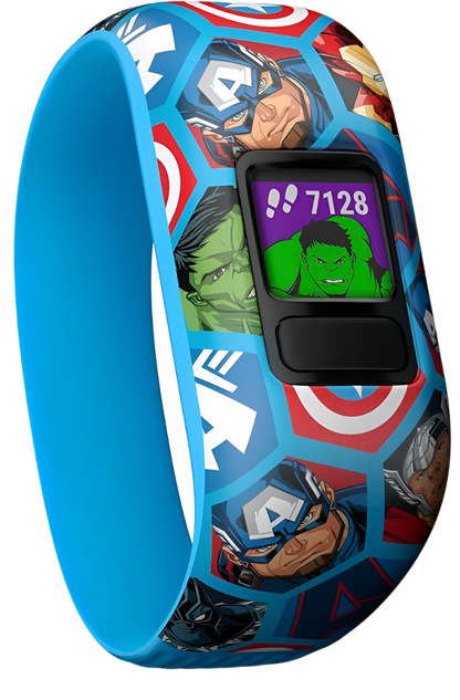 Garmin 010-01909-02 Vivofit Jr.2 Stretchy Smartwatch Marvel Avengers