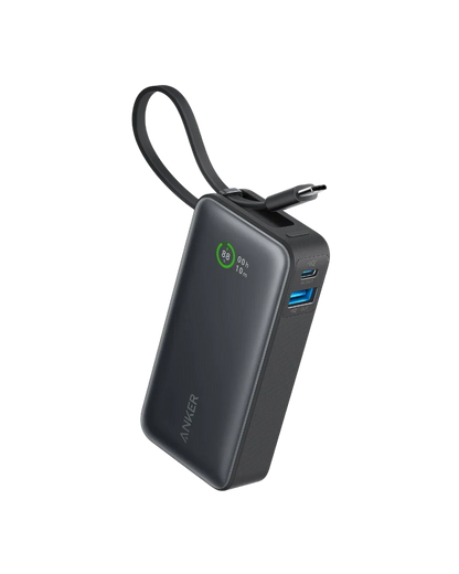 Anker Nano Power Bank (30W, Built-In USB-C Cable)