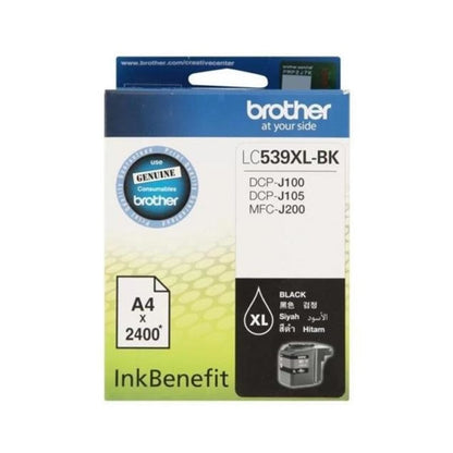 Brother LC539XL Black Original Ink Cartridge, LC539XL-BK