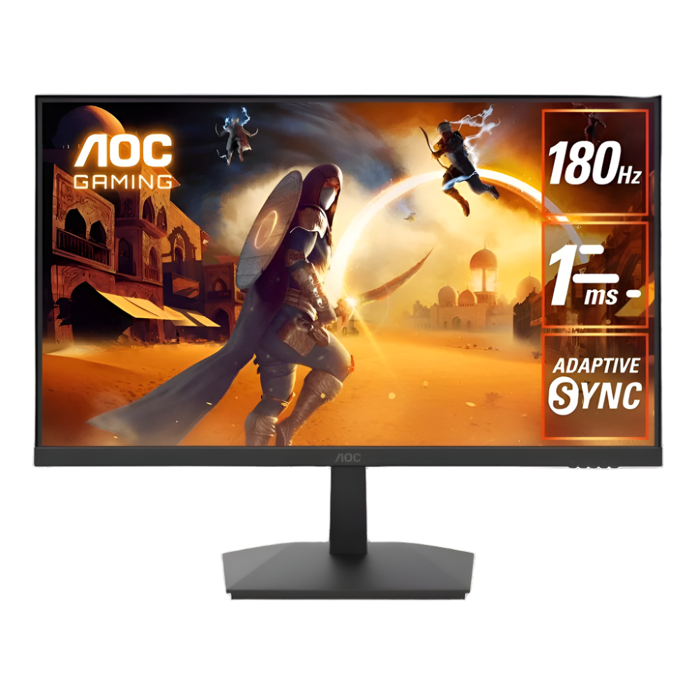 AOC Curved 27 Inch Gaming Monitor / VA Panel / 1920 × 1080 FHD / Dual HDMI and DisplayPort / 250Hz Refresh Rate