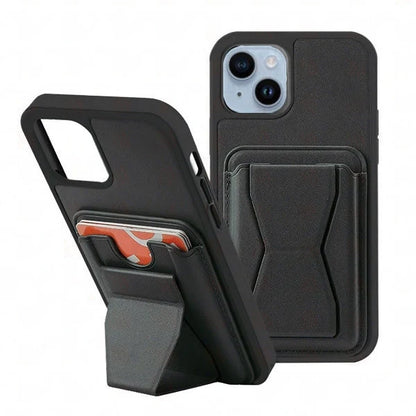 Card Holder Wallet Case with Kickstand for iPhones