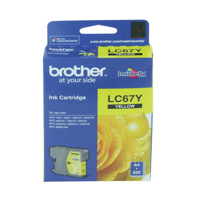 خرطوشة الحبر الأصلية Brother LC67، LC-67