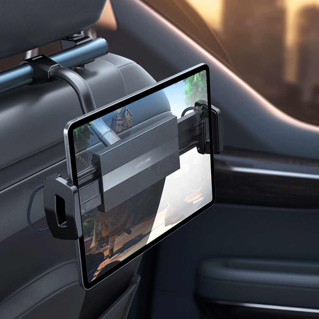 Car Headrest Tablet Holder