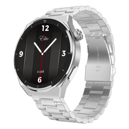 X.Cell Elite 4 Smart Watch - Stainless Steel