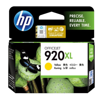 HP 920XL High Yield Original Ink Cartridge, CD974AE