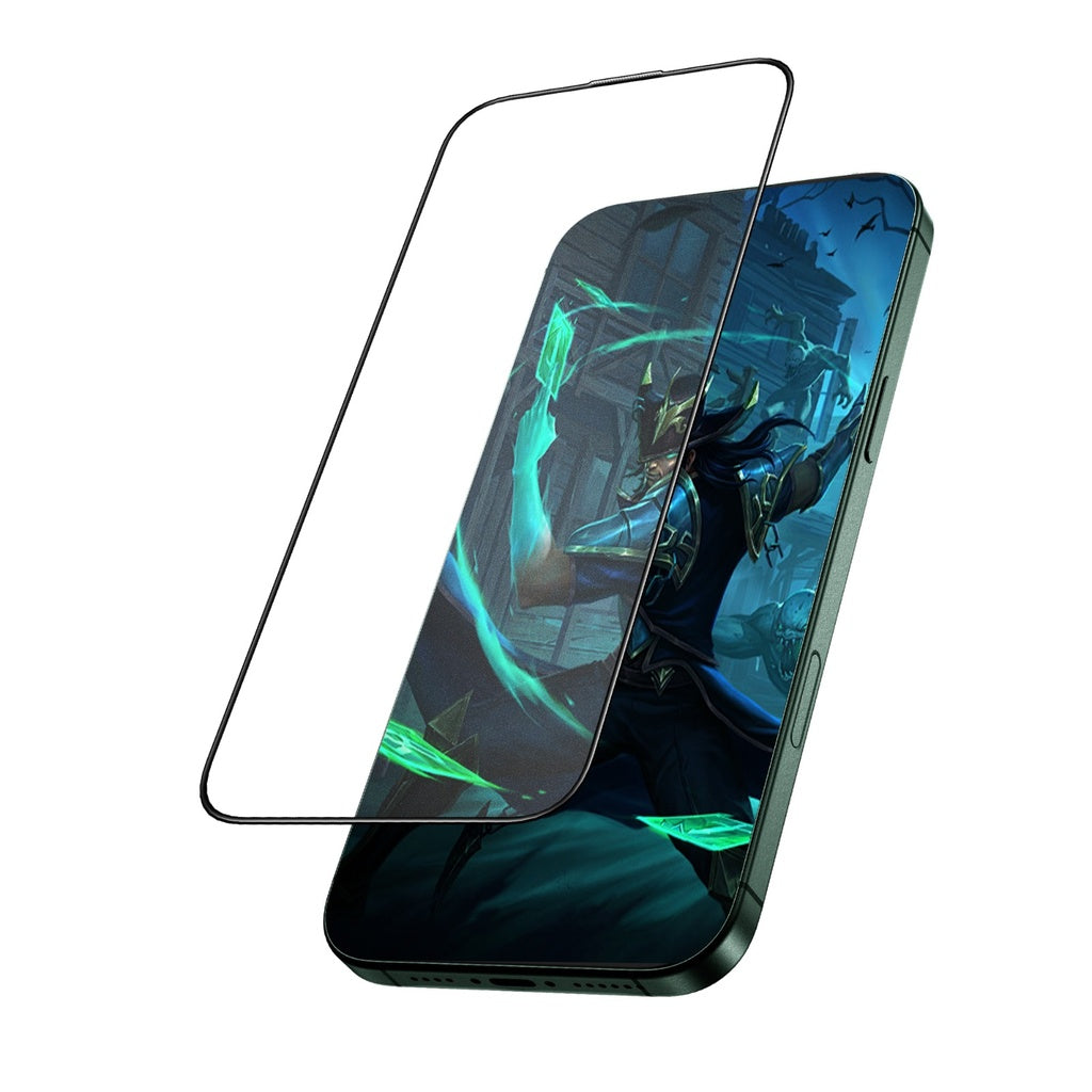 Green Lion 9H Steve Matte Privacy Glass iPhone 16 Pro/Pro Max - Black