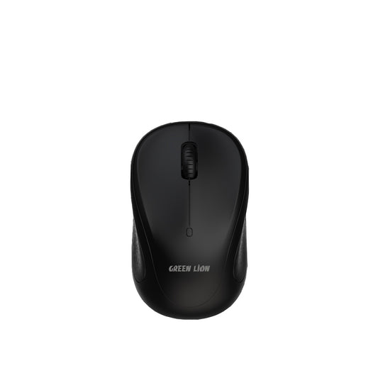 Green Lion G50 Wireless Mouse - Black