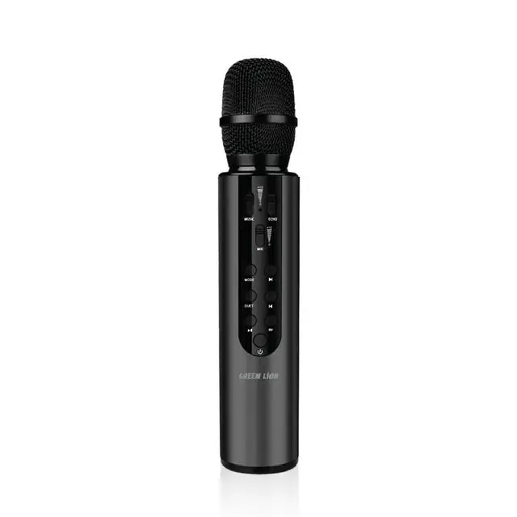 Green Lion Karaoke Microphone - Black