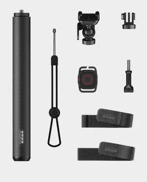 GoPro Extension Pole + Waterproof Shutter Remote / 48 Inch / Detachable Bluetooth Remote / Lightweight Aluminum Sections / 360° Ball Joint / Anti-Slip Grip