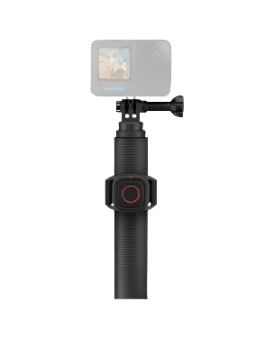 GoPro Extension Pole + Waterproof Shutter Remote / 48 Inch / Detachable Bluetooth Remote / Lightweight Aluminum Sections / 360° Ball Joint / Anti-Slip Grip