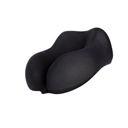 Green Lion Memory Foam Neck Pillow - Black