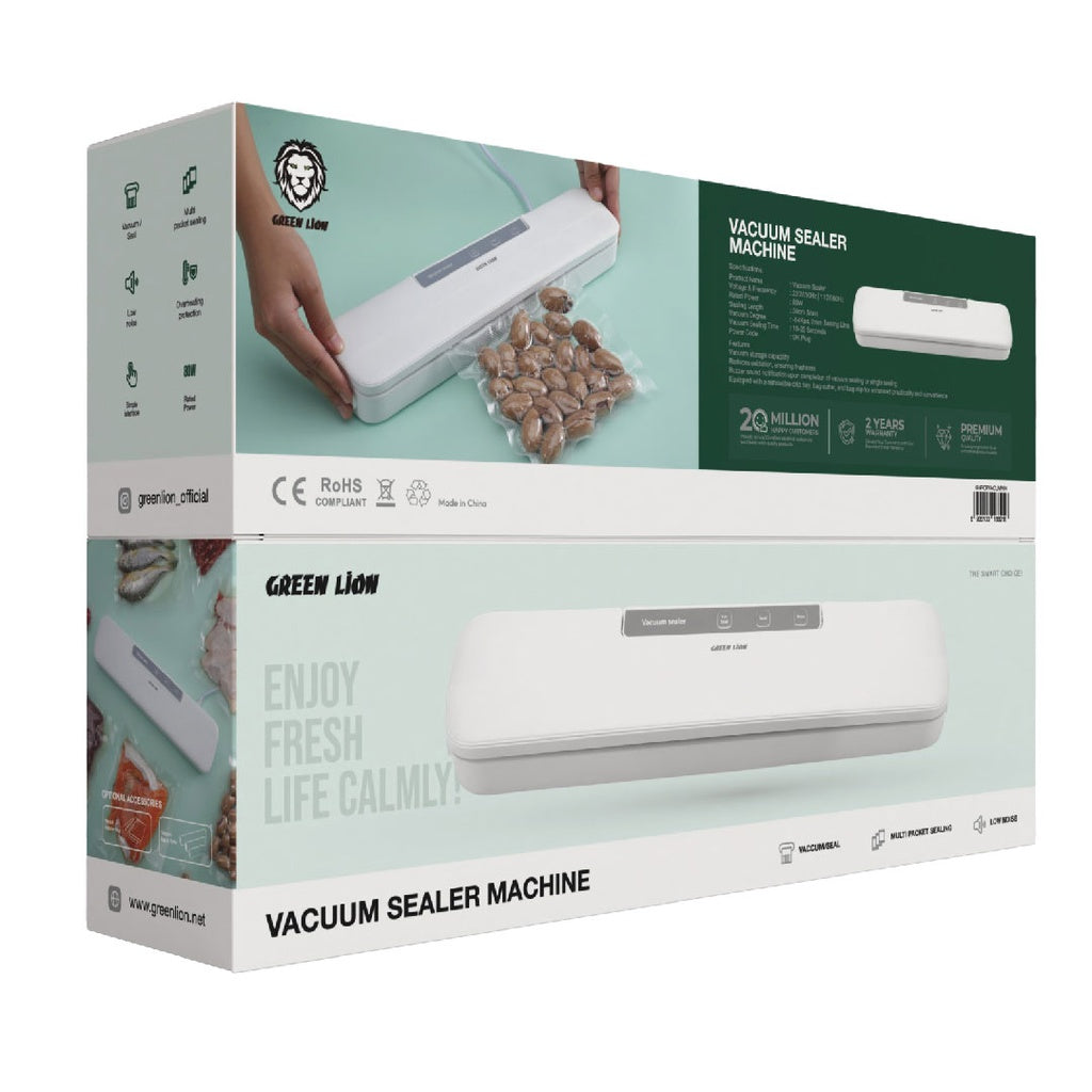 Green Lion Vacuum Sealer Machine - White