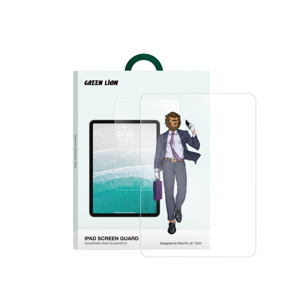 Green Lion iPad Screen Guard iPad Air 13” - Clear