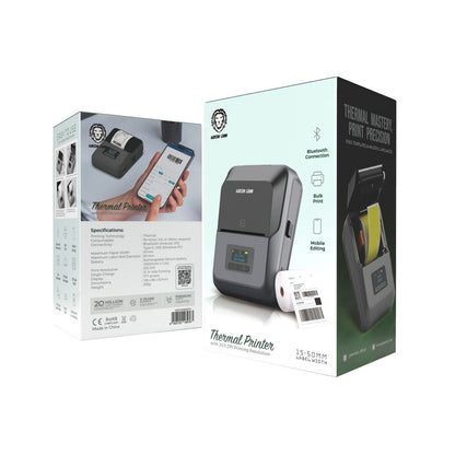 Green Lion Thermal Printer - Grey