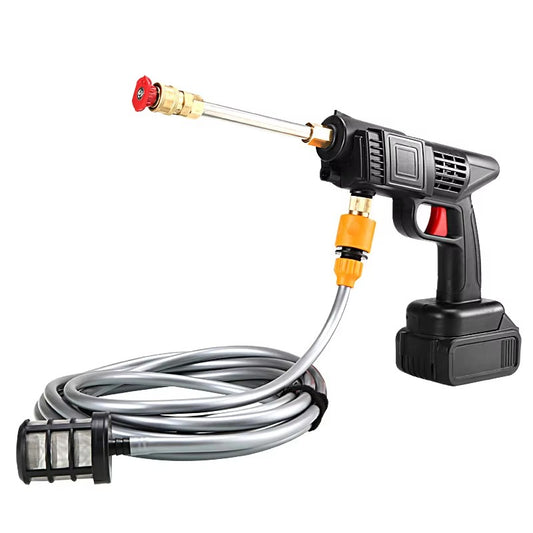 Battery Portable Car Washer High Pressure Machine Wash Cordless Water Pump Washing Spray Gun Wireless