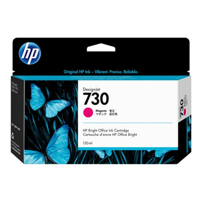 HP 730 130-ml  DesignJet Original Ink Cartridge, P2V64A,