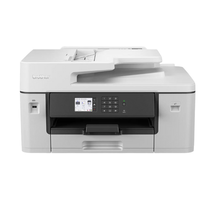 Brother Business Inkjet Printer with Full A3 Functionality, White, MFC-J3540DW