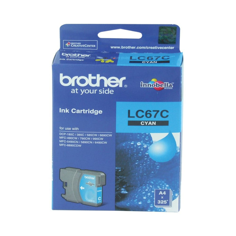 خرطوشة الحبر الأصلية Brother LC67، LC-67