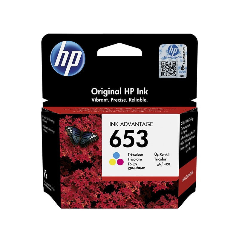 HP 653  Original Ink Advantage Cartridge, 3YM75AE