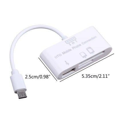 USB Flash Card Reader OTG Adapter USB Type C to Micro USB SD TF Card Reader Top Quality