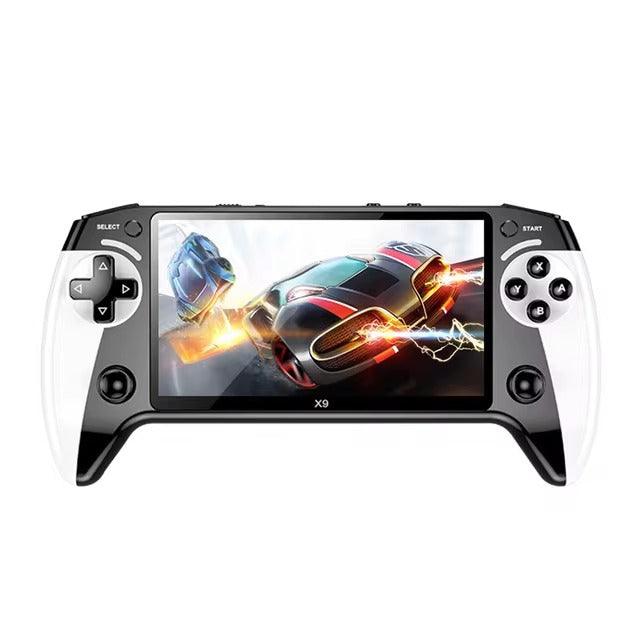 X9 Handheld Game Console With 5.5in Screen Portable Video Games 1500mAh Chargeable Battery Game Controller