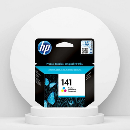 HP 141 Tri-color Original Ink Cartridge, CB337HE