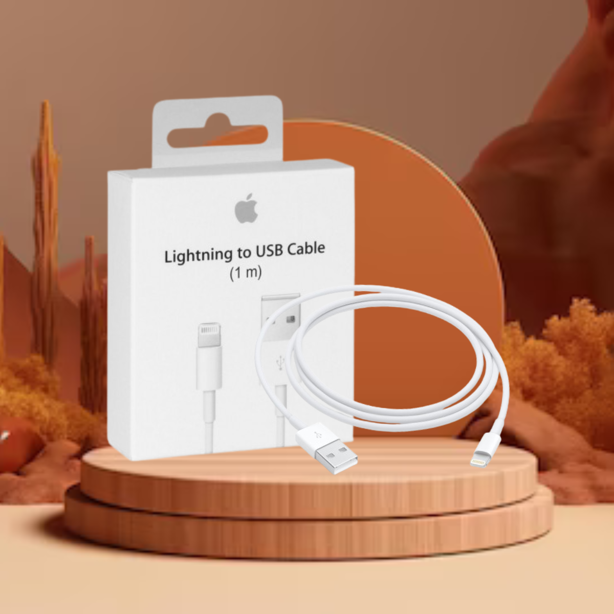 كابل USB إلى Lightning من Apple بطول 1 متر