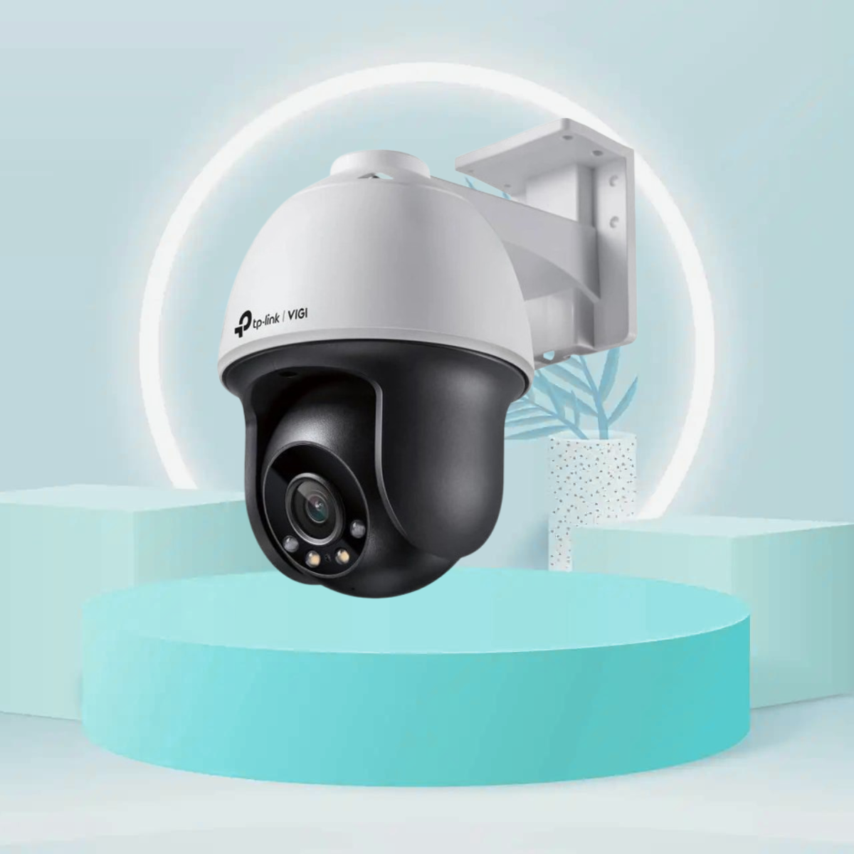 TP-LINK 4MP IP-Cam (4mm Lens) Full-Color Pan/Tilt Network Camera