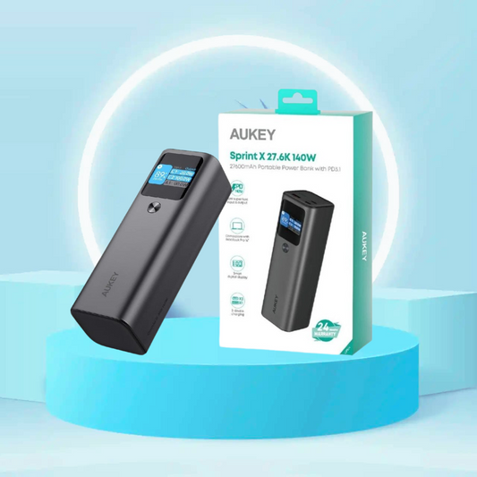 Aukey Sprint X 26800 mAh Power Bank with 140W PD3.1