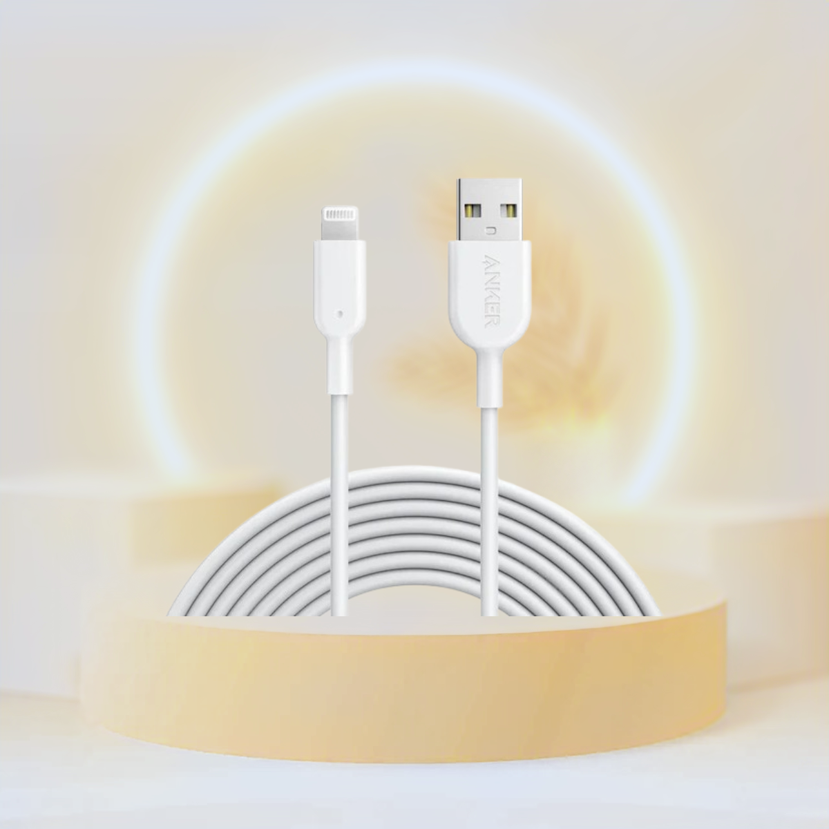 Anker PowerLine II lightning Connector - 3m -White