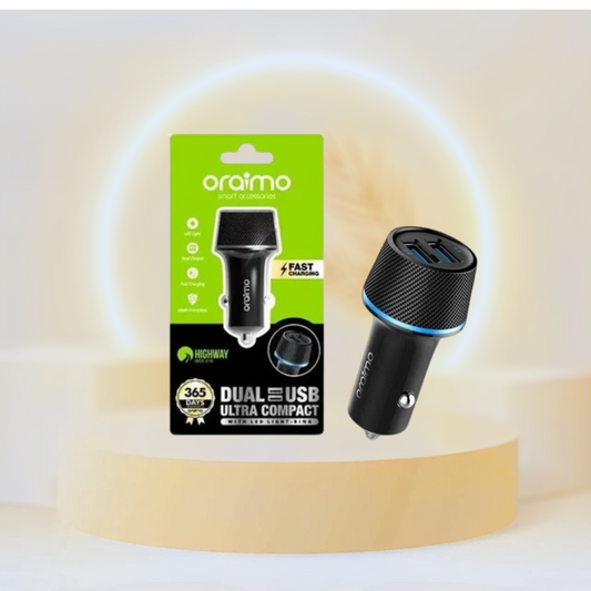 oraimo Highway Dual USB Car Charger OCC-21D