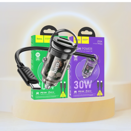 Car charger “Z53A Vision” 30W cable set