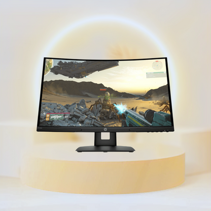 HP X24c Curved Gaming Monitor 9FM22AS 23.6 inch