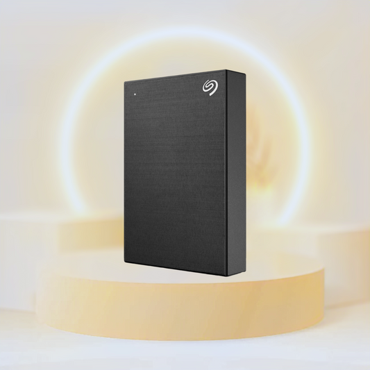 قرص صلب Seagate OneTouch مع كلمة مرور سعة 4 تيرابايت باللون الأسود (STKZ4000400)