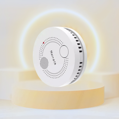 Marrath Smart Wi-Fi Smoke Sensor and Fire Alarm