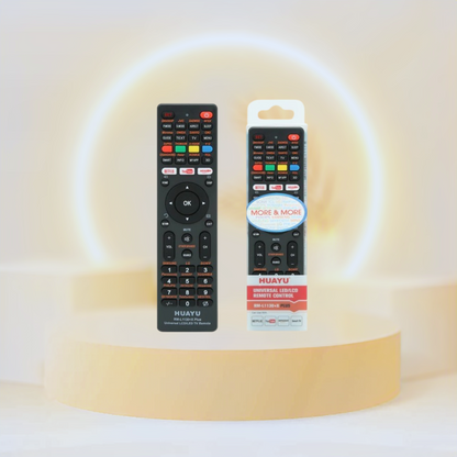 HUAYU RM-L1130+X Plus Black Remote Control For Universal Tv Different Brand