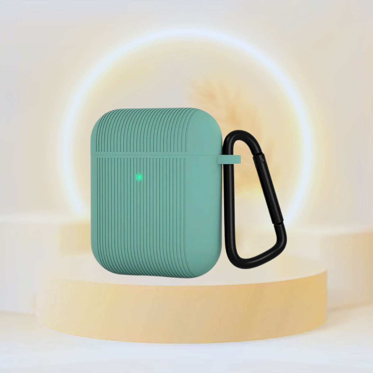 Grneric Kiwi Design Portective Case for Airpods  1/2 Light Green